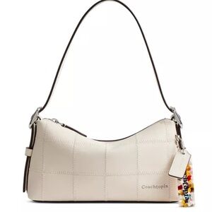 Coachtopita Chalk Patchwork Shoulder Bag  NWOT
